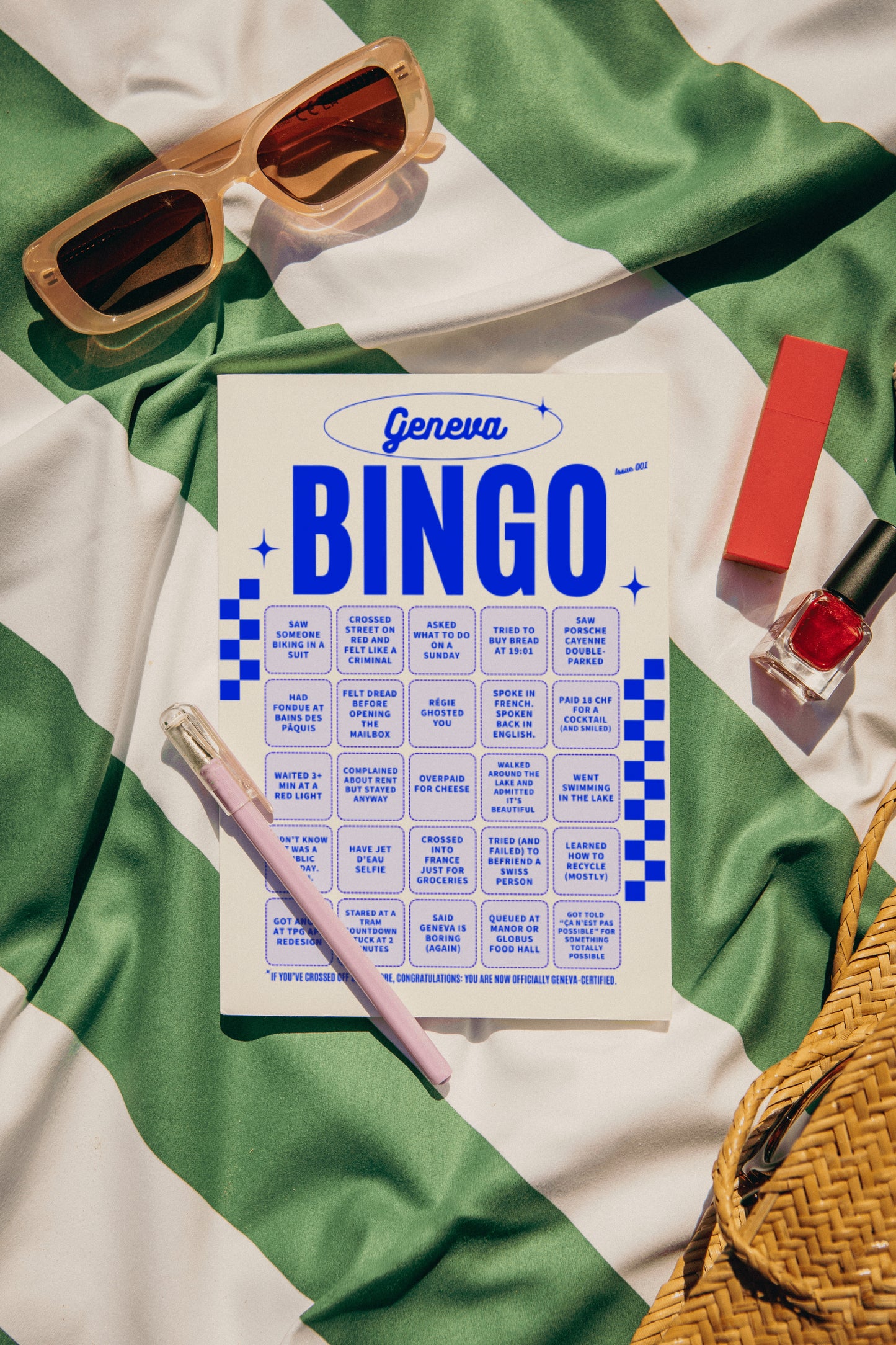 How Geneva Are You? Bingo